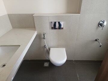 Bathroom in 2 BHK Apartment at Piramal Vaikunth, Balkum Pada – for Rent