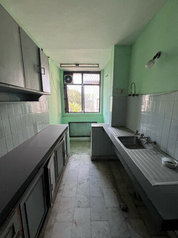 Kitchen in 2 BHK Builder Floor at Ansal Sushant Lok I, Sector 43 – for Rent