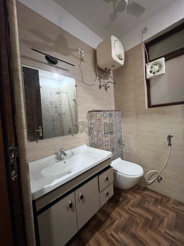 Kitchen in 4 BHK Builder Floor at Ansal Sushant Lok I, Sector 43 – for Rent