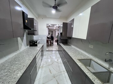 Kitchen in 4 BHK Builder Floor at Ansal Sushant Lok I, Sector 43 – for Rent