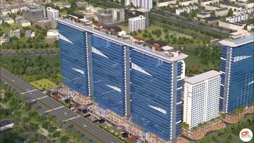  Shop – Exterior View View at Alphathum, Sector 90 - for Sale