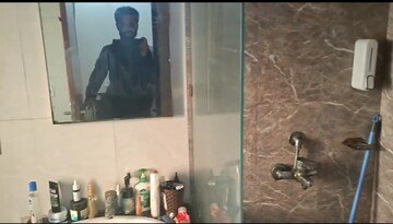 Master Bedroom in 1 BHK Apartment at Nimbus The Golden Palm, Sector 168 – for Rent