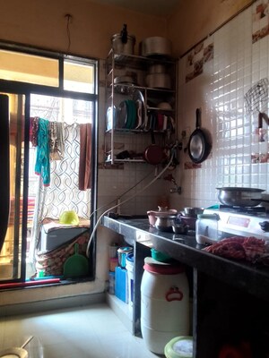 Kitchen in 1 BHK Apartment at Patel Icon CHS, Ulwe Sector 3 – for Sale