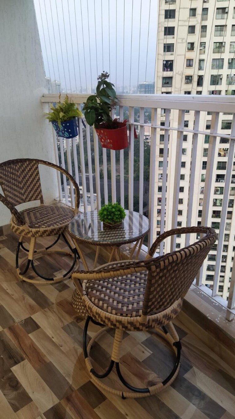 Balcony, jagdale-amizra 2 Bedroom 1060 Sq.Ft. Apartment In Vartak Nagar Thane 8429107