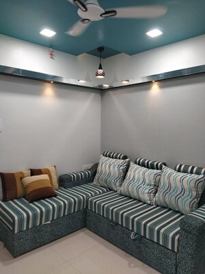 Living Room in 2 BHK Apartment at Jagdale Amizra, Vartak Nagar – for Sale