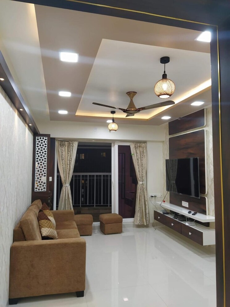 Living Room, jagdale-amizra 2 Bedroom 1060 Sq.Ft. Apartment In Vartak Nagar Thane 8429107