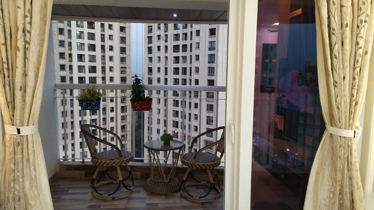 Balcony, jagdale-amizra 2 Bedroom 1060 Sq.Ft. Apartment In Vartak Nagar Thane 8429107