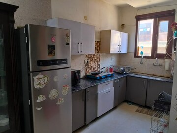 Kitchen in 2 BHK Builder Floor at Sunshine Enclave, Vip Road – for Rent