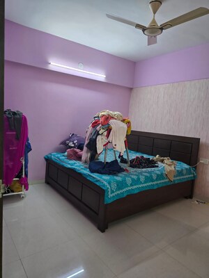 Bedroom in 2 BHK Apartment at Suyog Nisarg, Wagholi – for Sale