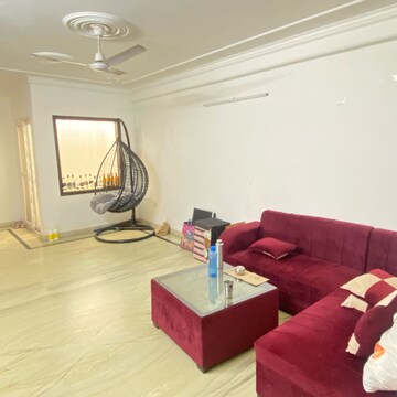 Living Room in 4 BHK Builder Floor at Saket – for Rent