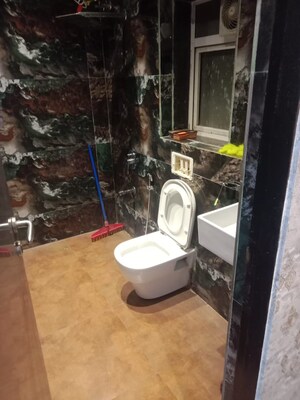 Attached Bathroom in 3 BHK Apartment at Omkar Veda Exclusive, Parel – for Sale