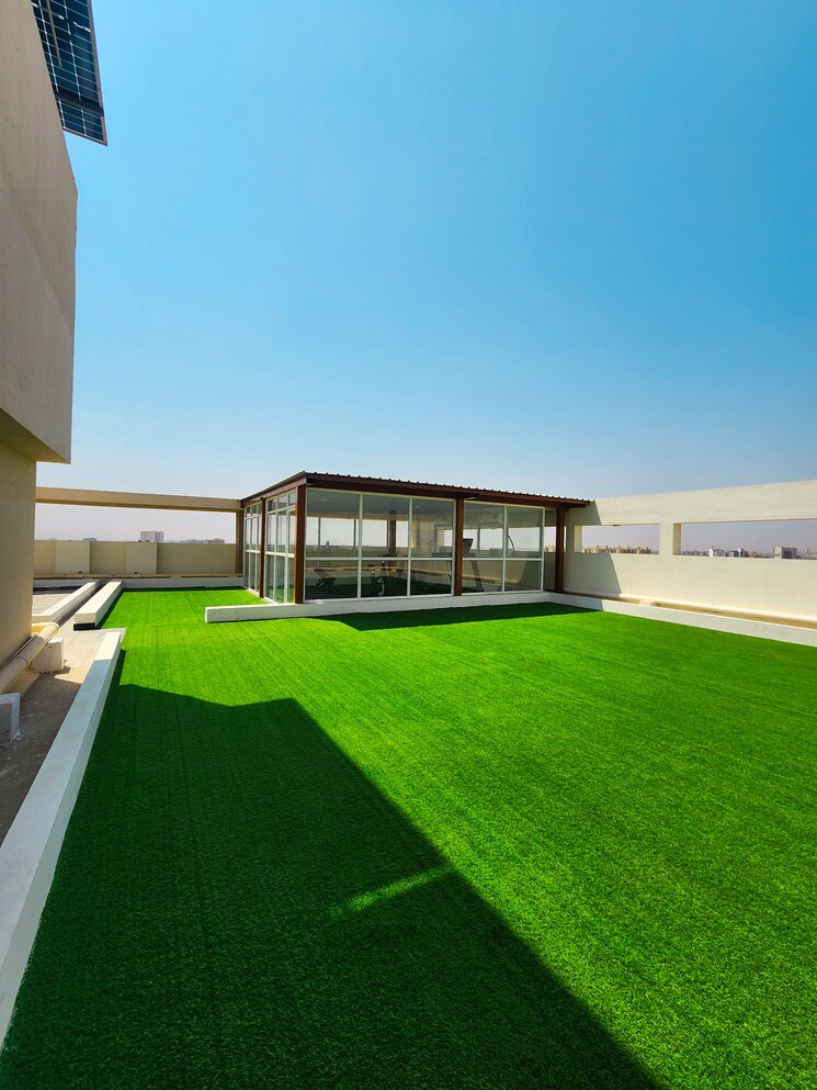 Terrace, okay-plus-solitaire-suites Studio 404 Sq.Ft. Apartment In Ramnagariya Jaipur 8429178