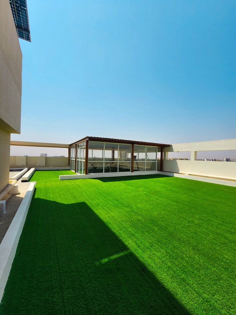 Terrace, okay-plus-solitaire-suites Studio 404 Sq.Ft. Apartment In Ramnagariya Jaipur 8429178