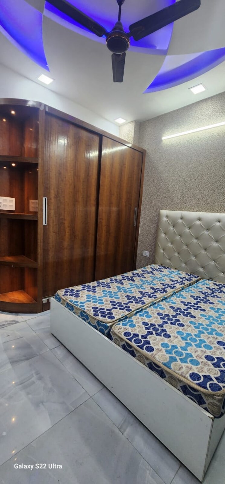 Bedroom, dwarka mor 3 Bedroom 800 Sq.Ft. Builder Floor In Dwarka Mor Delhi 8429262