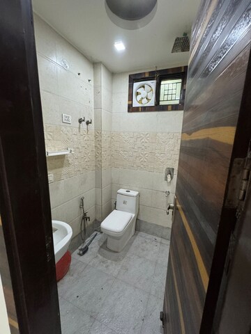 Bathroom in 3 BHK Builder Floor at Dwarka Mor – for Rent