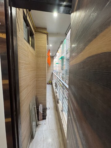 Balcony in 3 BHK Builder Floor at Dwarka Mor – for Rent