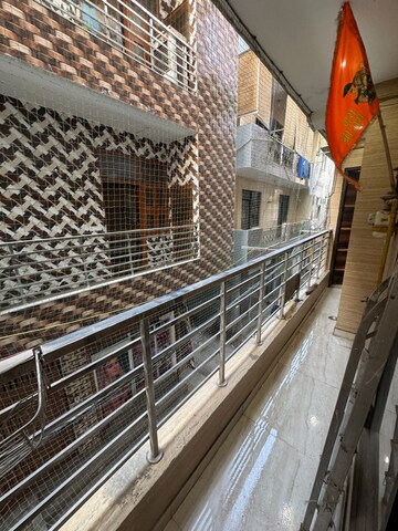 Balcony in 3 BHK Builder Floor at Dwarka Mor – for Rent