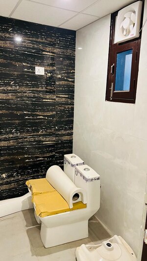 Bathroom in 3 BHK Builder Floor at Pratap Vihar – for Sale