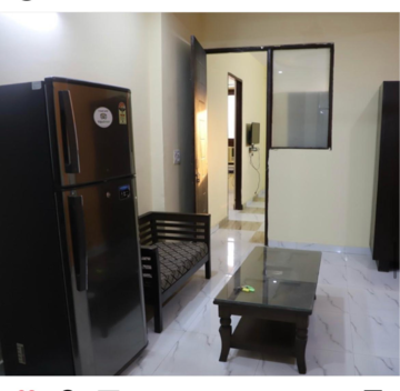 Living Room in 1 BHK Builder Floor at DLF Pink Town House, Dlf City Phase 3 – for Rent