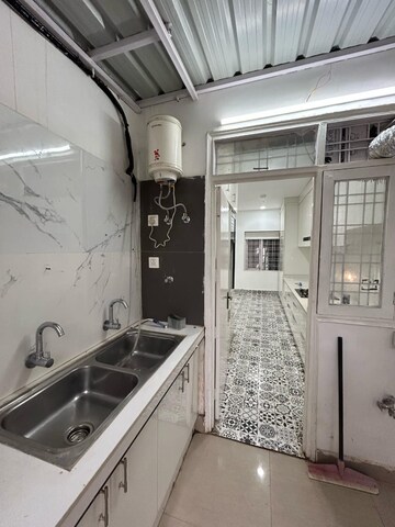 Kitchen in 3 BHK Builder Floor at BPTP Amstoria Country Floor, Sector 102 – for Rent