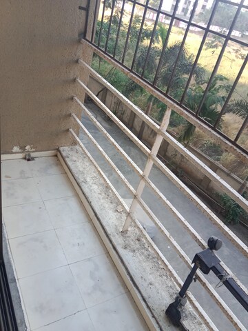 Balcony in 1 BHK Apartment at Maad Yashwant Pride-Kini Complex, Naigaon East – for Rent