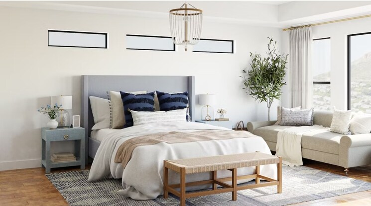 Bedroom, anant-raj-ashok-estate 3 Bedroom 177 Sq.Yd. Builder Floor In Sector 63a Gurgaon 8429410