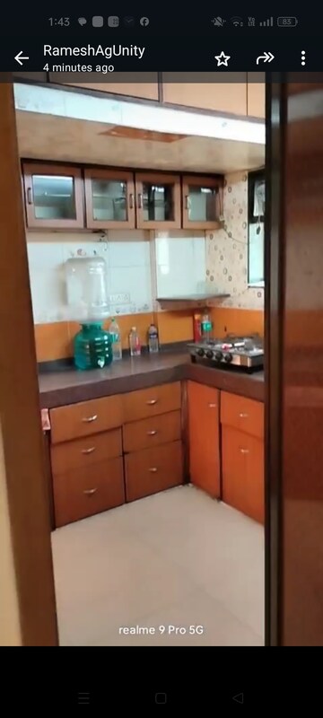 Kitchen in 1 BHK Apartment at Liberty Garden, Malad West – for Rent