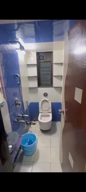 Bathroom in 1 BHK Apartment at Vrindavan CHS Malad, Malad East – for Rent