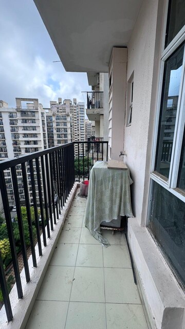 Balcony in 3 BHK Apartment at Shubh City, Gaur City 1 – for Rent