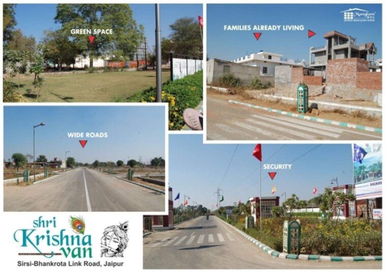 Exterior View, manglam-shri-krishna-van  168 Sq.Yd. Plot In Sirsi Road Jaipur 8429546