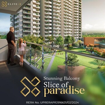 3 BHK Apartment – Exterior View View at Elite X, Sector 10 Greater Noida - for Sale
