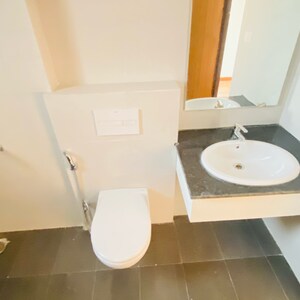 Bathroom in 3 BHK Apartment at Ambika Florence Park, Mullanpur – for Sale