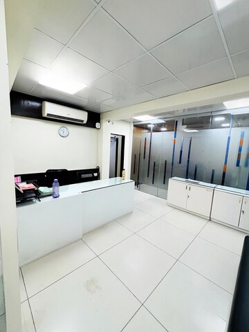 Team Area in  Office Space at Real Tech Park, Vashi Sector 30a – for Rent