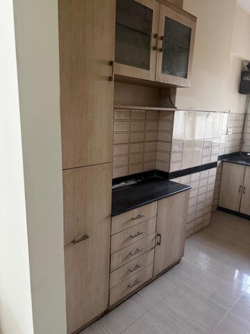 Kitchen in 3 BHK Apartment at Marathon Maxima, Mulund West – for Rent