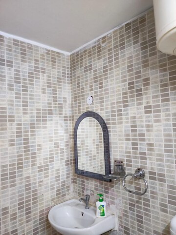 Bathroom in 3 BHK Builder Floor at Greater Kailash I – for Rent
