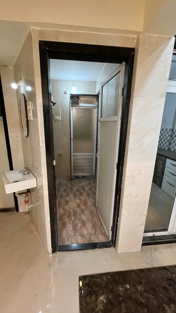 Bathroom in 2 BHK Apartment at Sawalaram Shrushti, Tilak Nagar – for Rent
