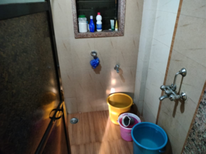 Bathroom in 1 BHK Apartment at Tanna Mangeshi City II, Khadakpada – for Sale