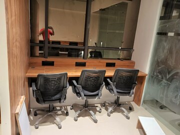 Team Area in  Office Space at Goyal Titanium Business Park, Makarba – for Rent
