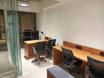 Team Area in  Office Space at Goyal Titanium Business Park, Makarba – for Rent