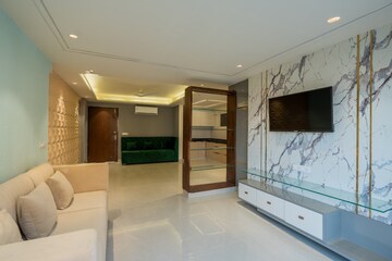 Living Room in 2 BHK Apartment at GKB Grace Apartment, Ajmer Road – for Rent