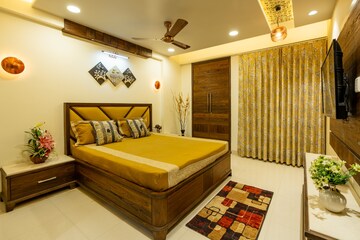 Master Bedroom in 2 BHK Apartment at GKB Grace Apartment, Ajmer Road – for Rent