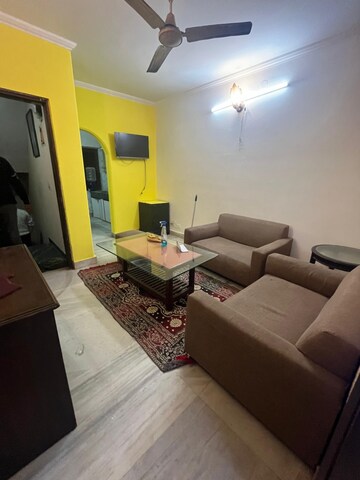 Bedroom in 1 BHK Builder Floor at Khirki Extension – for Rent