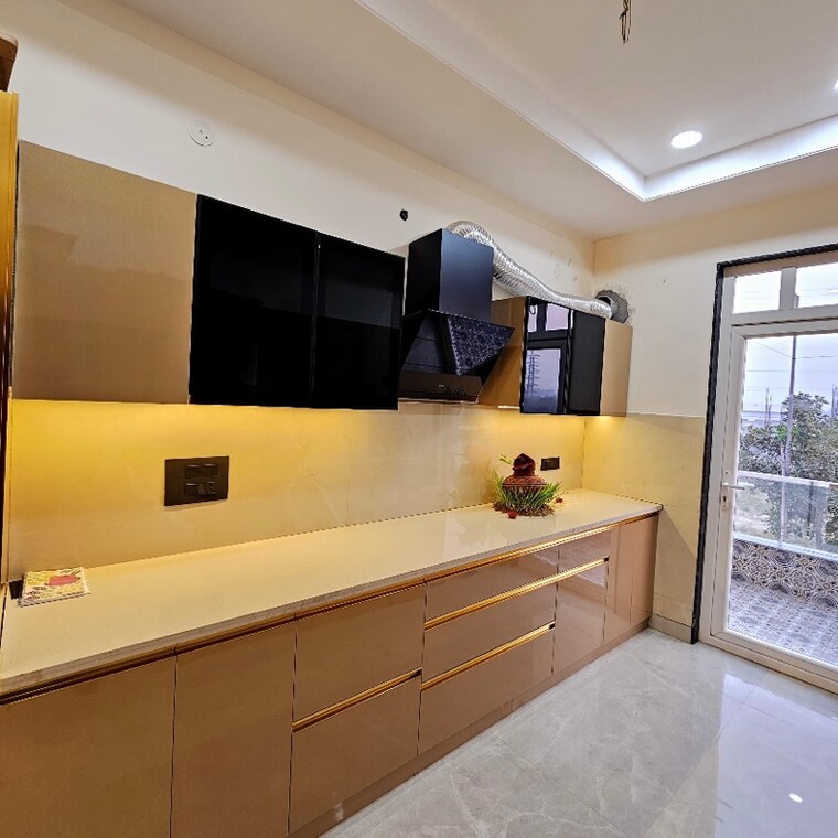 Kitchen, ansal-api-esencia 3 Bedroom 1650 Sq.Ft. Builder Floor In Sector 67 Gurgaon 8430078