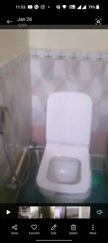 Bathroom in 2 BHK Builder Floor at New Ashok Nagar – for Rent