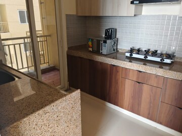 Kitchen in 3 BHK Apartment at GKB Grace Apartment, Ajmer Road – for Rent