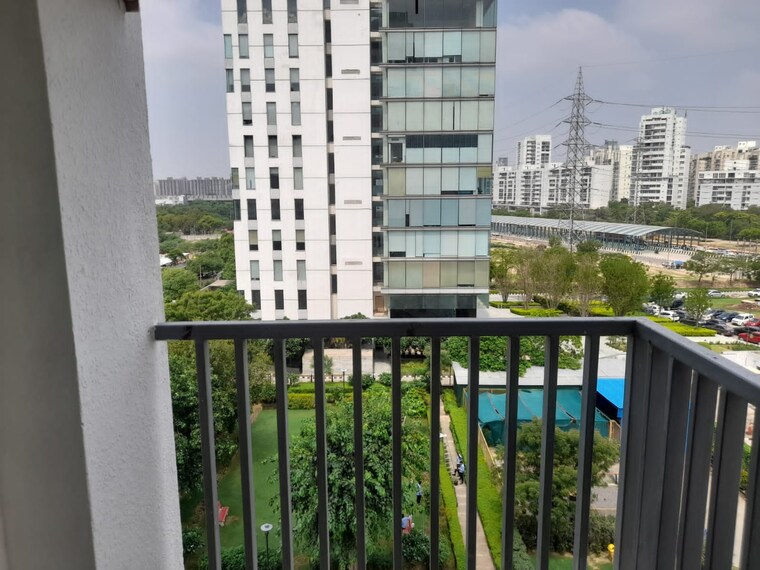 Balcony, emaar-the-palm-drive-palm-studios 2 Bedroom 1200 Sq.Ft. Apartment In Sector 66 Gurgaon 8430178