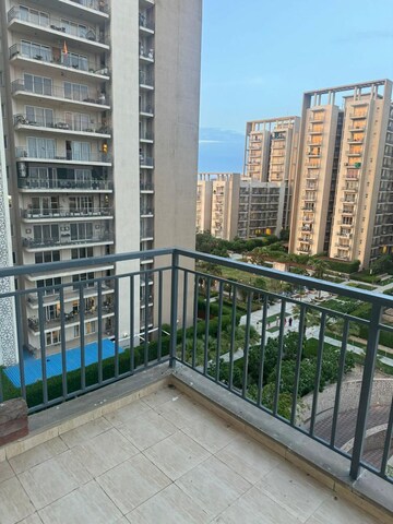 Balcony in 3 BHK Apartment at Puri Anand Villas Phase II, Sector 81 – for Rent