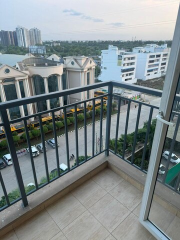 Balcony in 3 BHK Apartment at Puri Anand Villas Phase II, Sector 81 – for Rent