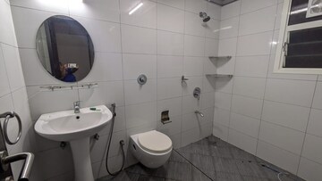 Bathroom in 2 BHK Apartment at Sobha City Mykonos, Thanisandra Main Road – for Rent