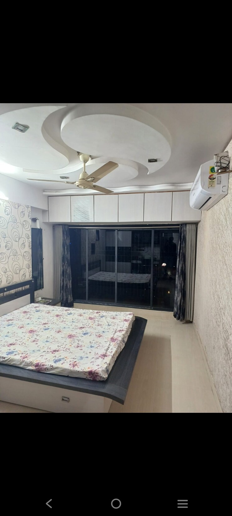 Bedroom, simandhar-parth-indraprasth-tower 3 Bedroom 1200 Sq.Ft. Apartment In Vastrapur Ahmedabad 8430217